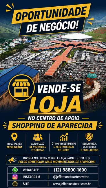 Sala Comercial à venda, 9m2 em Aparecida - SP - imagem 1 Foto 1 de Sala Comercial à venda, 9m2 em Aparecida - SP