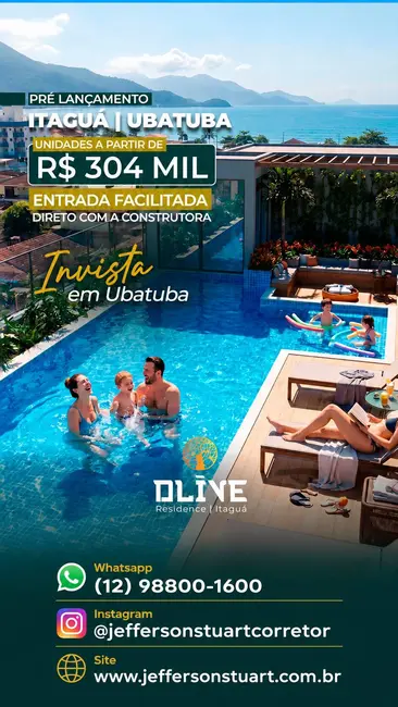Foto 1 de Apartamento com 1 quarto à venda, 35m2 em Ubatuba - SP