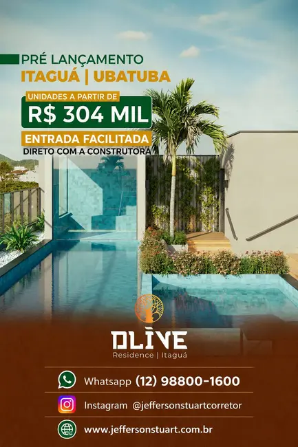 Foto 2 de Apartamento com 1 quarto à venda, 35m2 em Ubatuba - SP
