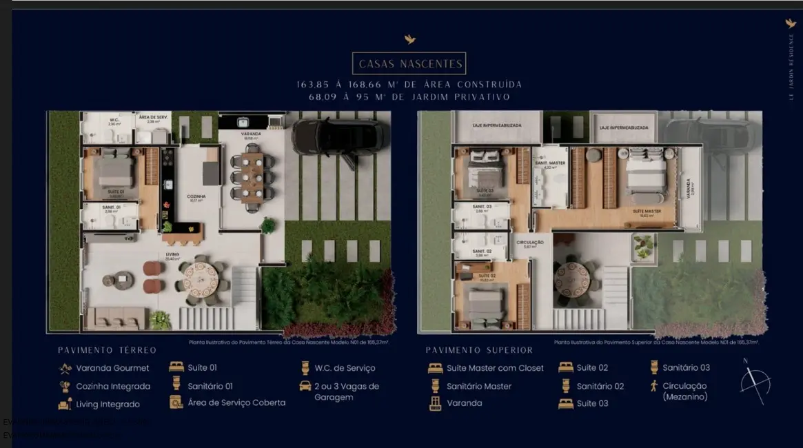 Foto 7 de Casa de Condomínio com 4 quartos à venda, 163m2 em Buraquinho, Lauro De Freitas - BA