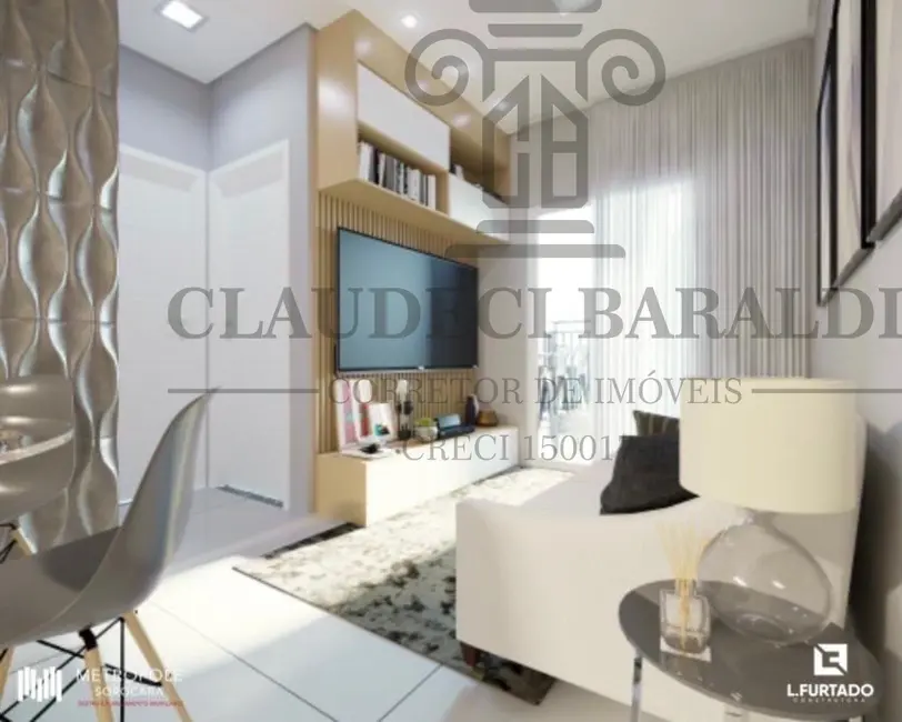 Foto 3 de Apartamento com 2 quartos à venda, 49m2 em Vila Carvalho, Sorocaba - SP