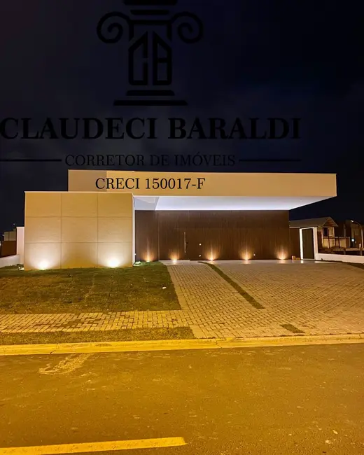 Foto 1 de Casa de Condomínio com 3 quartos à venda, 261m2 em Alphaville Nova Esplanada, Votorantim - SP