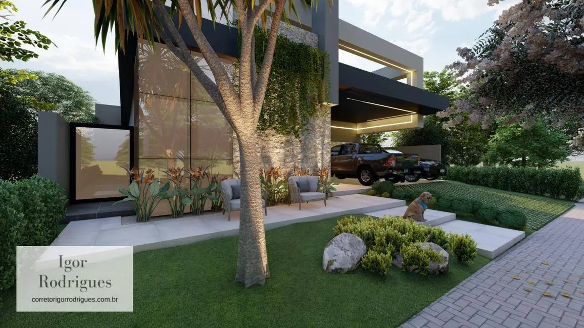 Foto 4 de Casa de Condomínio com 4 quartos à venda, 420m2 em Parque Sagrada Família, Rondonopolis - MT