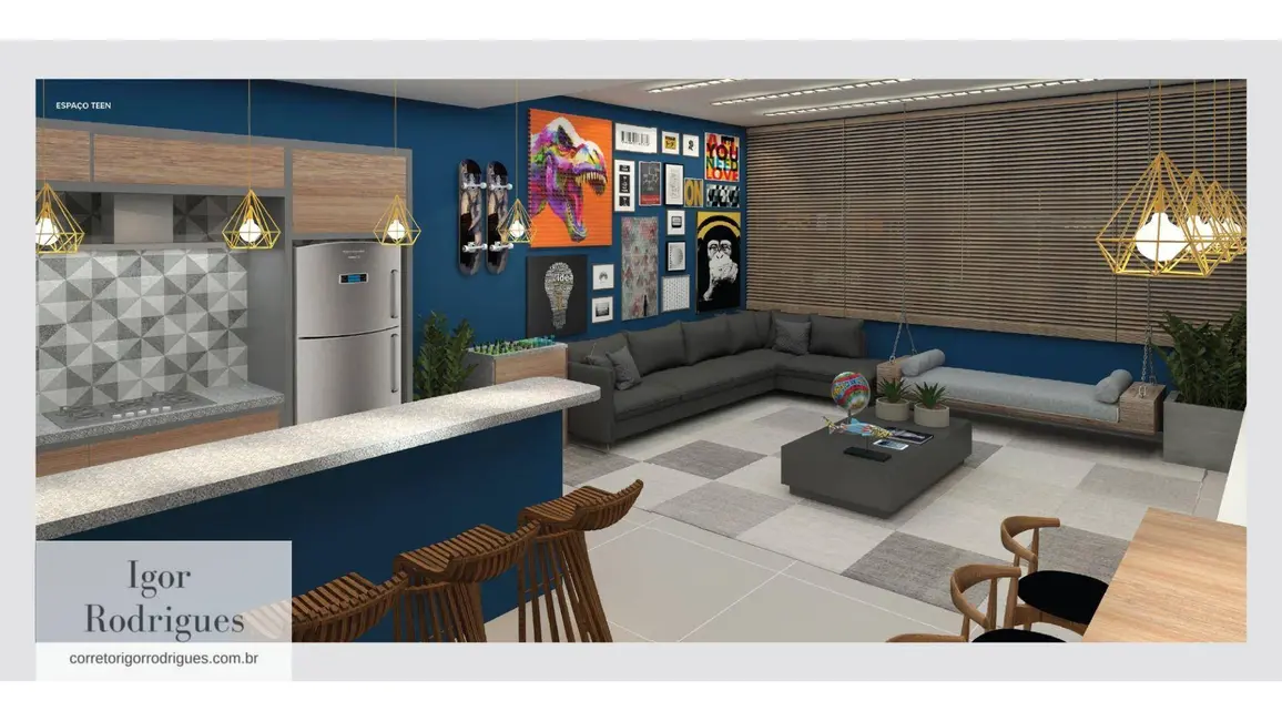 Apartamento com 3 quartos à venda, 117m2 em Vila Birigui, Rondonopolis - MT - imagem 5 Foto 5 de Apartamento com 3 quartos à venda, 117m2 em Vila Birigui, Rondonopolis - MT