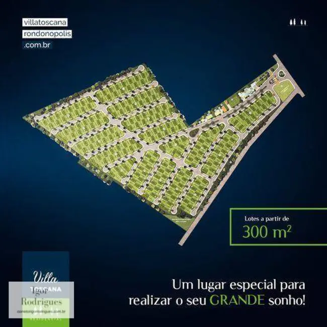 Foto 1 de Terreno / Lote à venda, 300m2 em Vila Goulart, Rondonopolis - MT