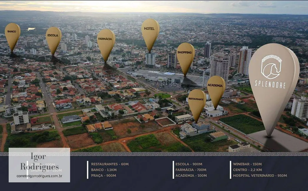 Foto 7 de Apartamento com 1 quarto à venda, 40m2 em Setor Residencial Granville II, Rondonopolis - MT