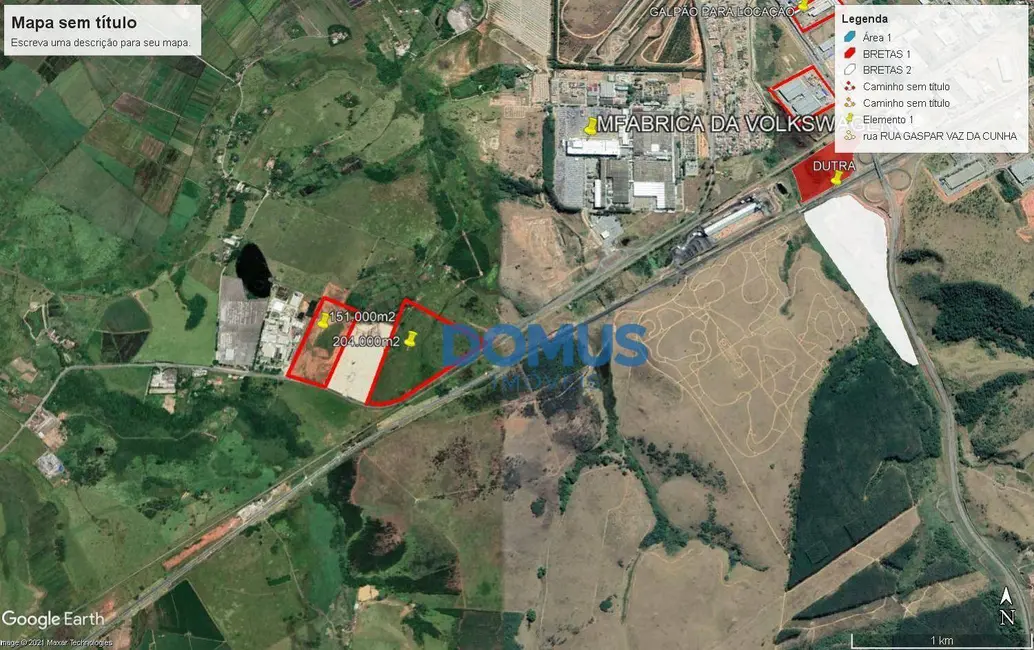 Foto 1 de Sala Comercial à venda, 151000m2 em Jardim Campo Grande, Cacapava - SP