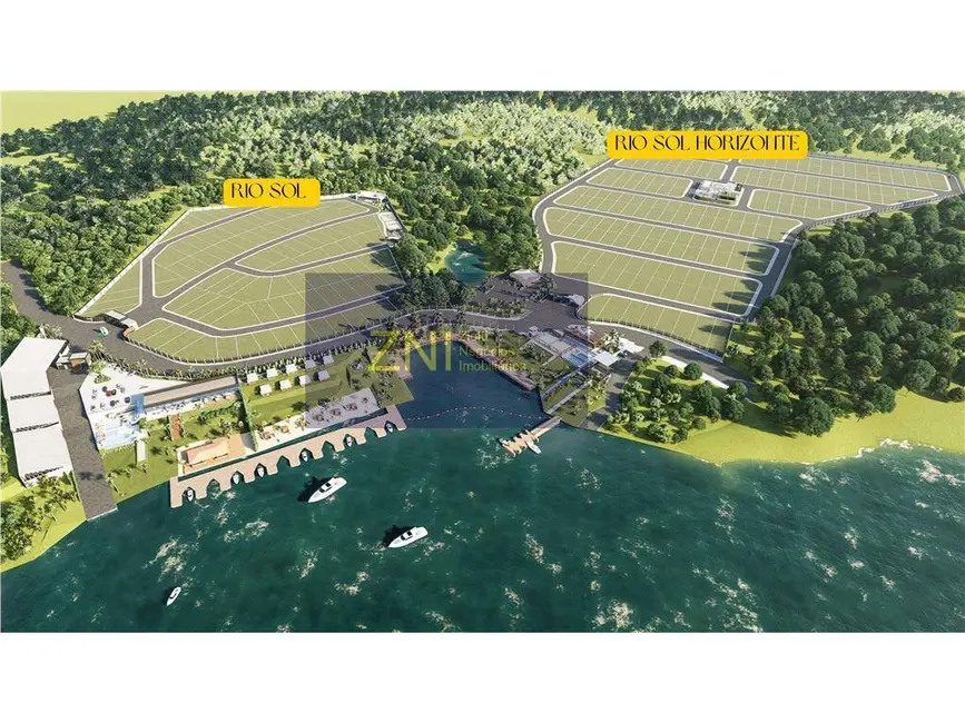 Foto 2 de Lote de Condomínio à venda, 408m2 em Rifaina - SP