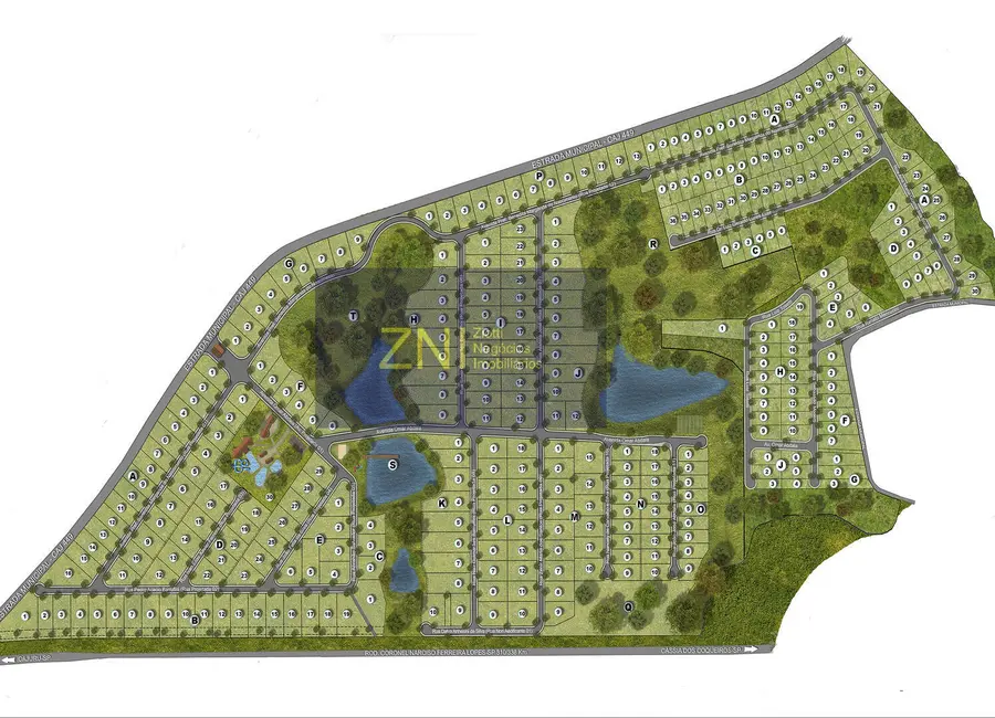 Lote de Condomínio à venda, 1129m2 em Cajuru - SP - imagem 9 Foto 9 de Lote de Condomínio à venda, 1129m2 em Cajuru - SP