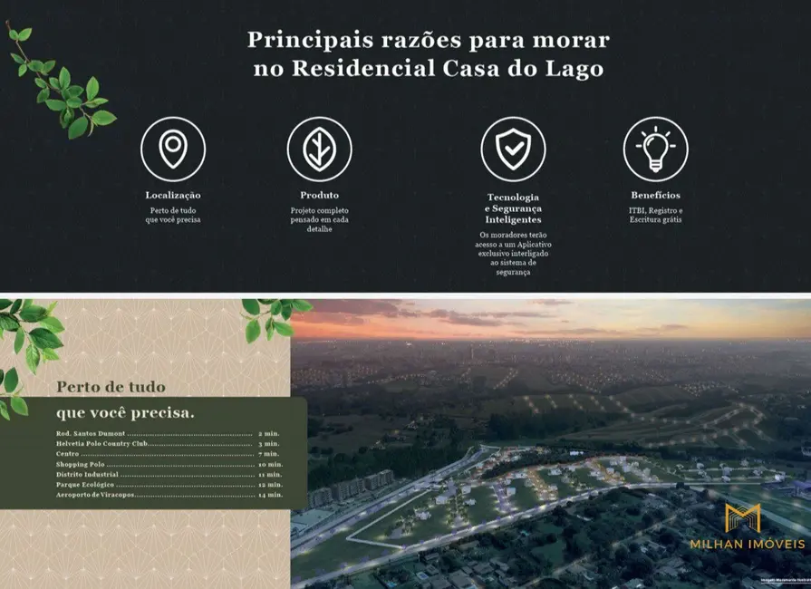 Foto 3 de Terreno / Lote à venda, 333m2 em Chácara Polaris, Indaiatuba - SP