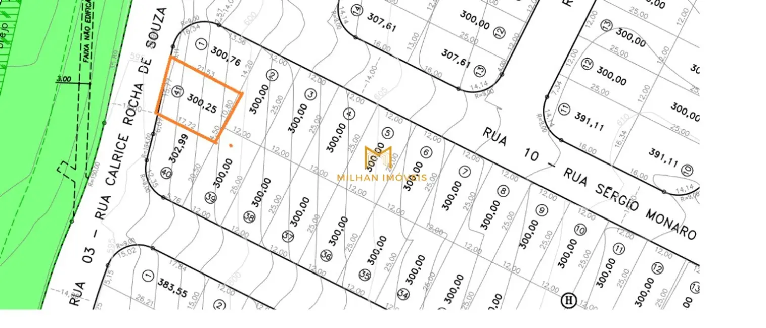 Foto 4 de Terreno / Lote à venda, 300m2 em Jardim Laguna, Indaiatuba - SP