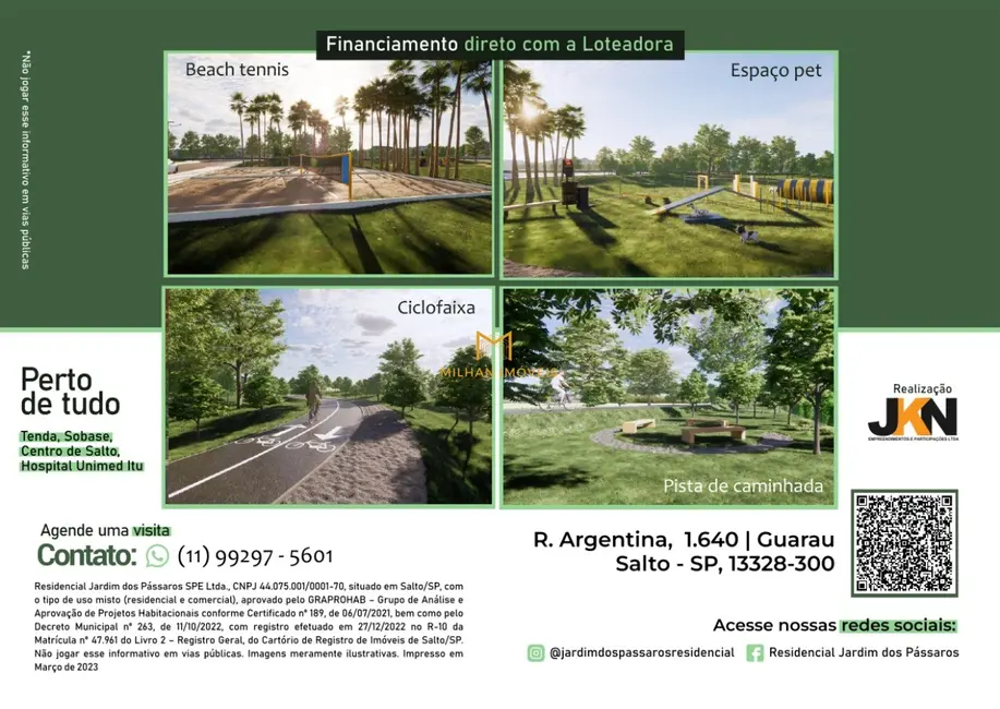 Foto 6 de Terreno / Lote à venda, 180m2 em Salto - SP