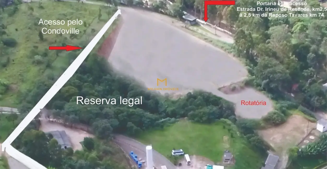 Foto 1 de Terreno / Lote à venda, 10000m2 em Aluminio - SP