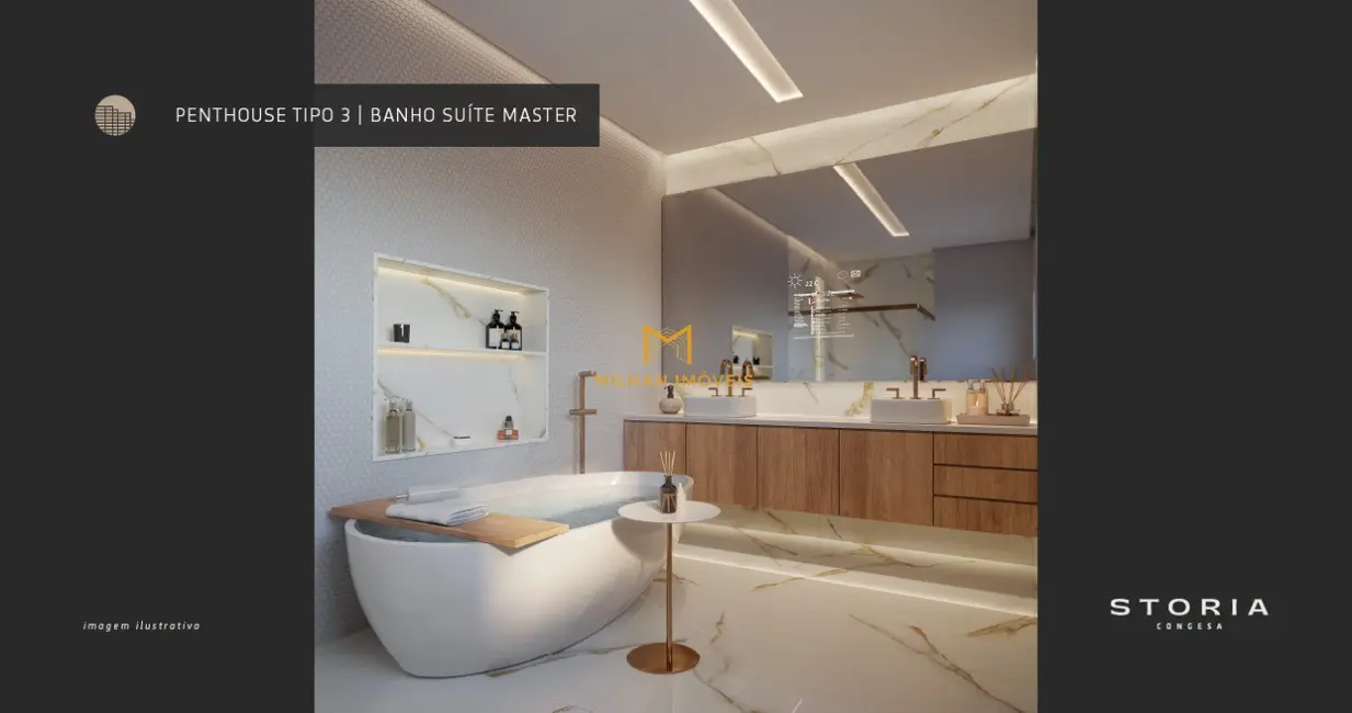 Foto 6 de Apartamento com 2 quartos à venda, 115m2 em Indaiatuba - SP