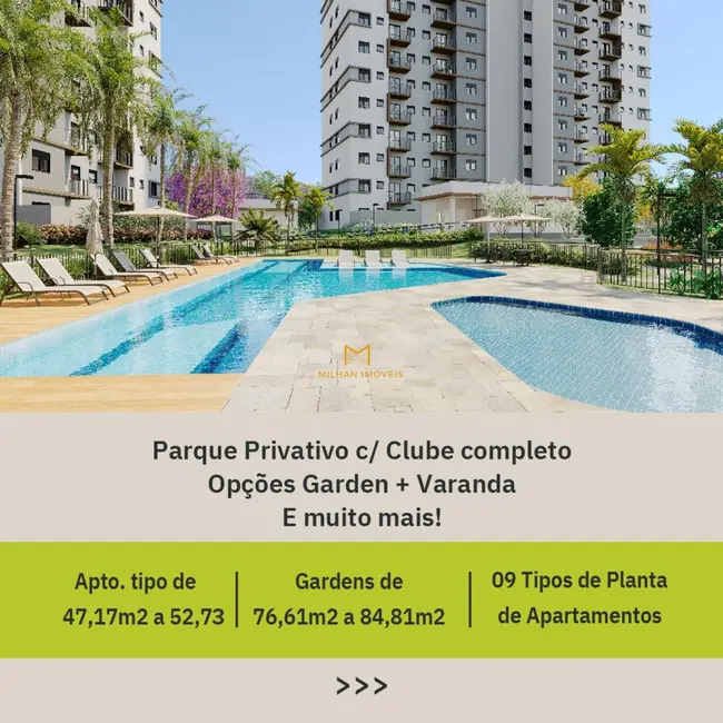 Foto 6 de Apartamento com 2 quartos à venda, 53m2 em Indaiatuba - SP