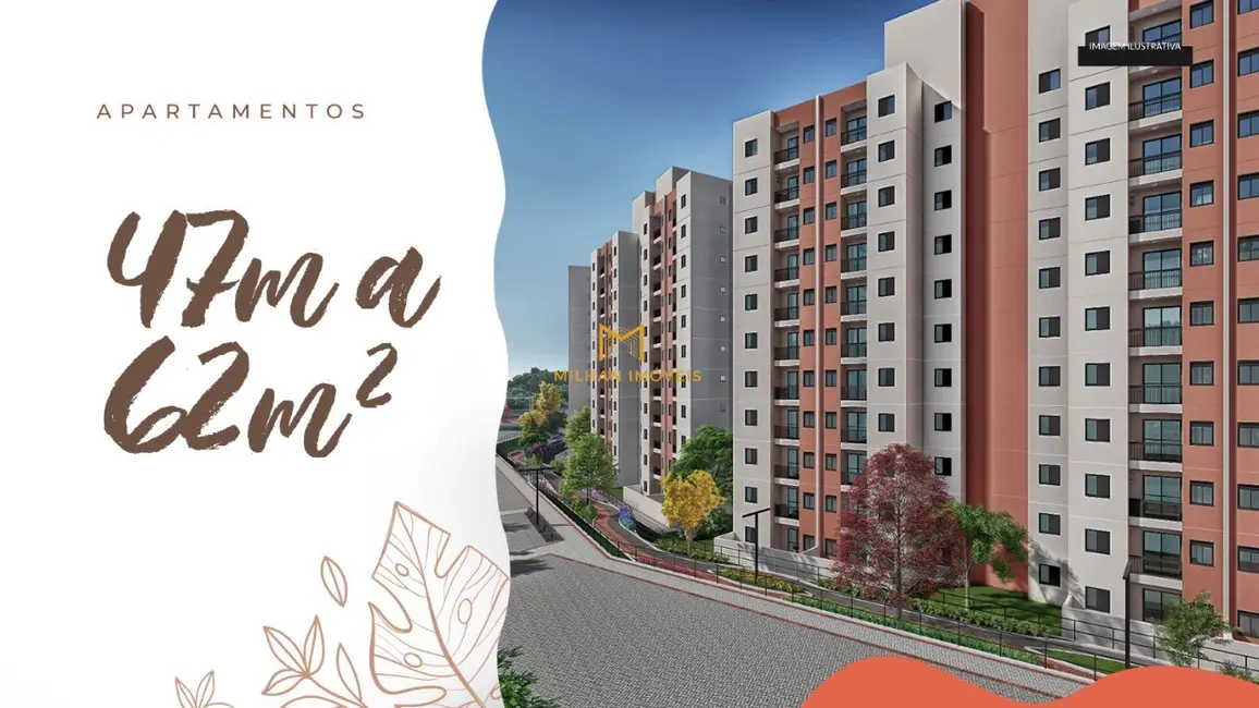 Foto 1 de Apartamento com 2 quartos à venda, 47m2 em Indaiatuba - SP