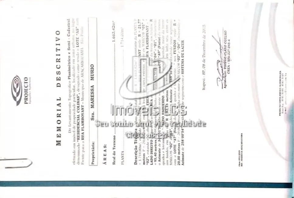 Terreno / Lote à venda, 1663m2 em Aracariguama - SP - imagem 9 Foto 9 de Terreno / Lote à venda, 1663m2 em Aracariguama - SP