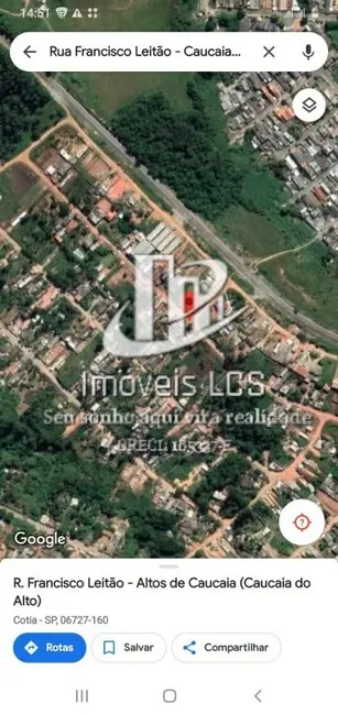 Foto 9 de Terreno / Lote à venda, 800m2 em Altos de Caucaia (Caucaia do Alto), Cotia - SP