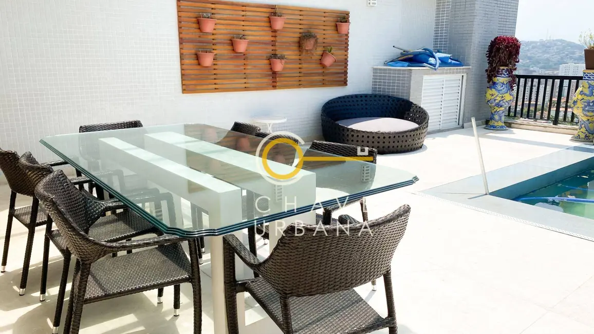 Foto 3 de Cobertura com 3 quartos à venda, 400m2 em Gonzaga, Santos - SP