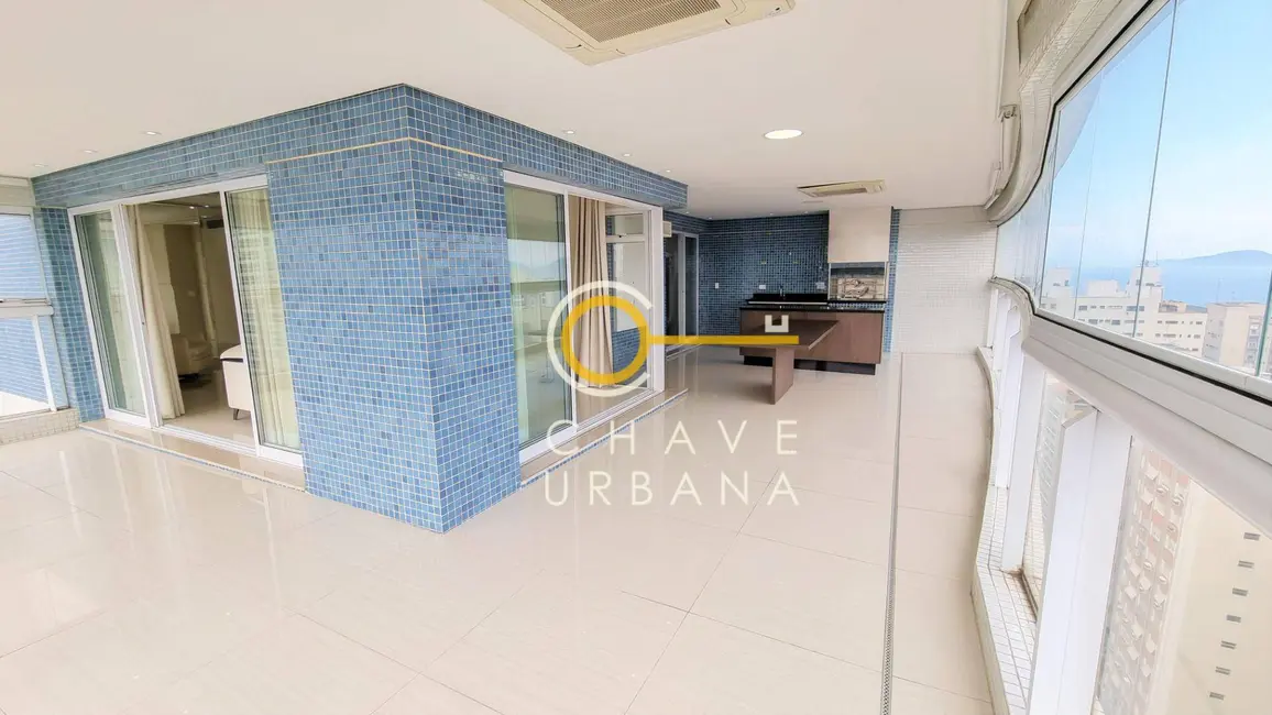 Foto 4 de Apartamento com 4 quartos para alugar, 397m2 em Aparecida, Santos - SP
