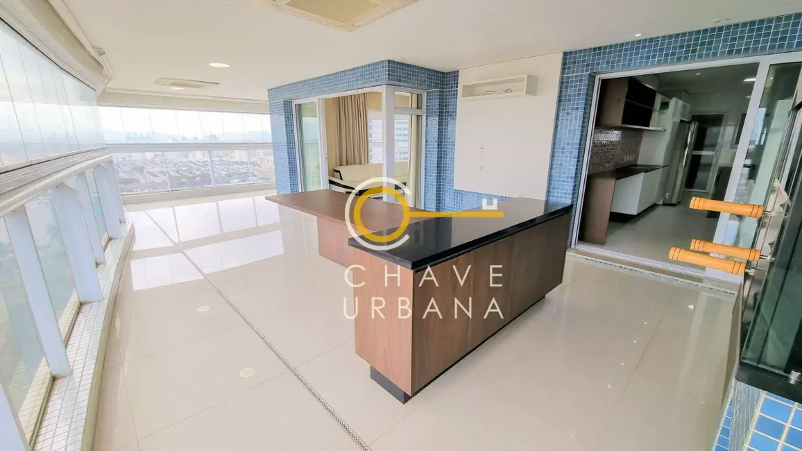 Foto 3 de Apartamento com 4 quartos para alugar, 397m2 em Aparecida, Santos - SP