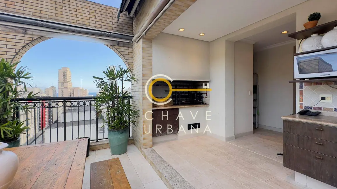 Foto 5 de Cobertura com 4 quartos à venda, 69529m2 em Gonzaga, Santos - SP