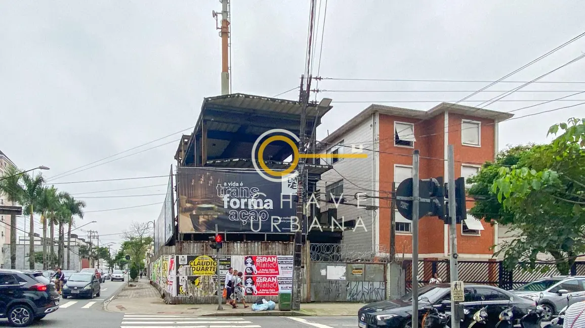 Foto 6 de Terreno / Lote para alugar, 383m2 em Aparecida, Santos - SP