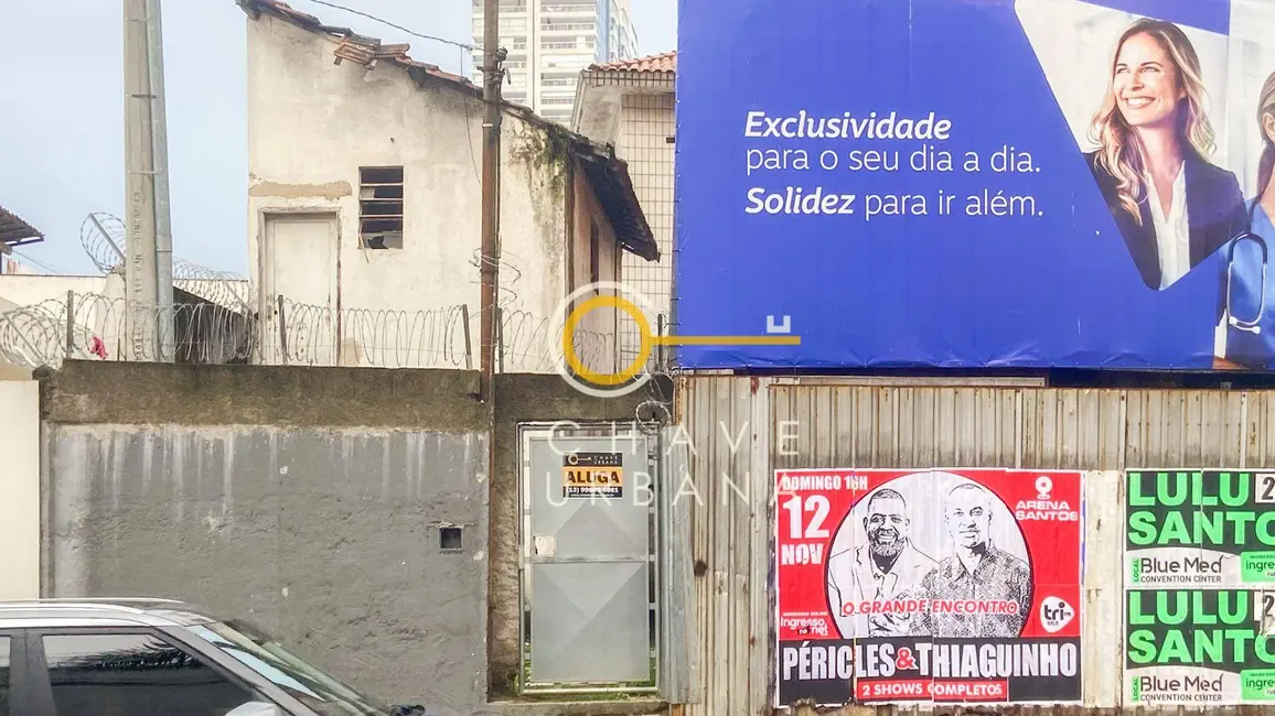 Foto 7 de Terreno / Lote para alugar, 383m2 em Aparecida, Santos - SP