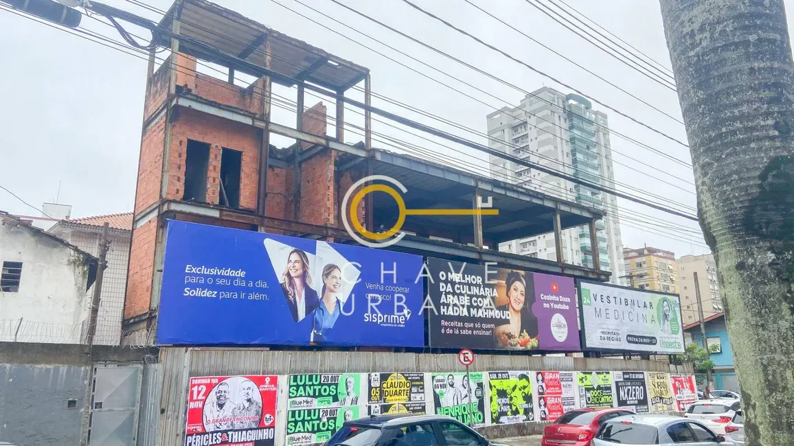 Foto 4 de Terreno / Lote para alugar, 383m2 em Aparecida, Santos - SP