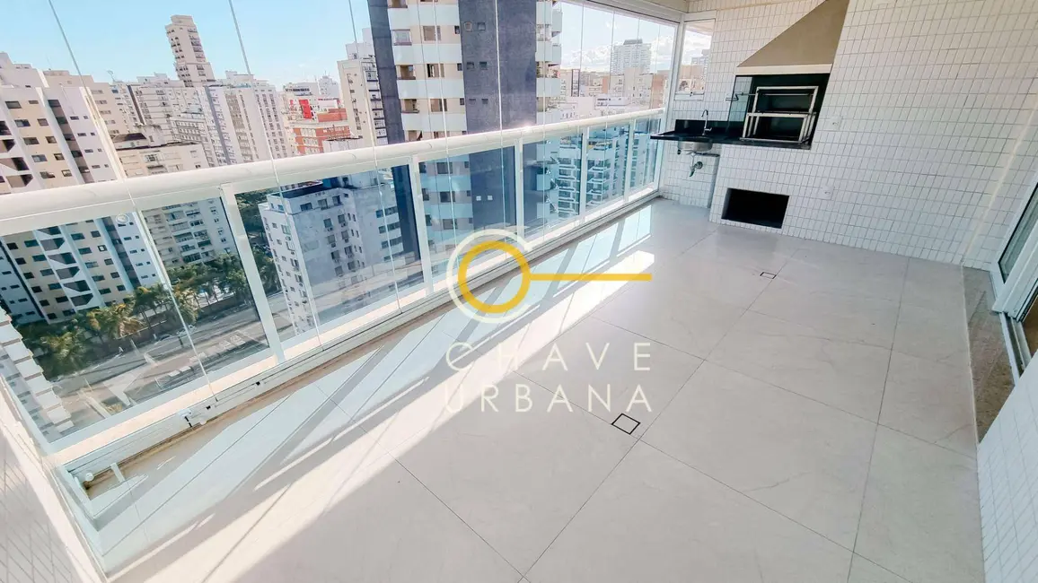 Foto 1 de Apartamento com 3 quartos para alugar, 143m2 em Boqueirão, Santos - SP