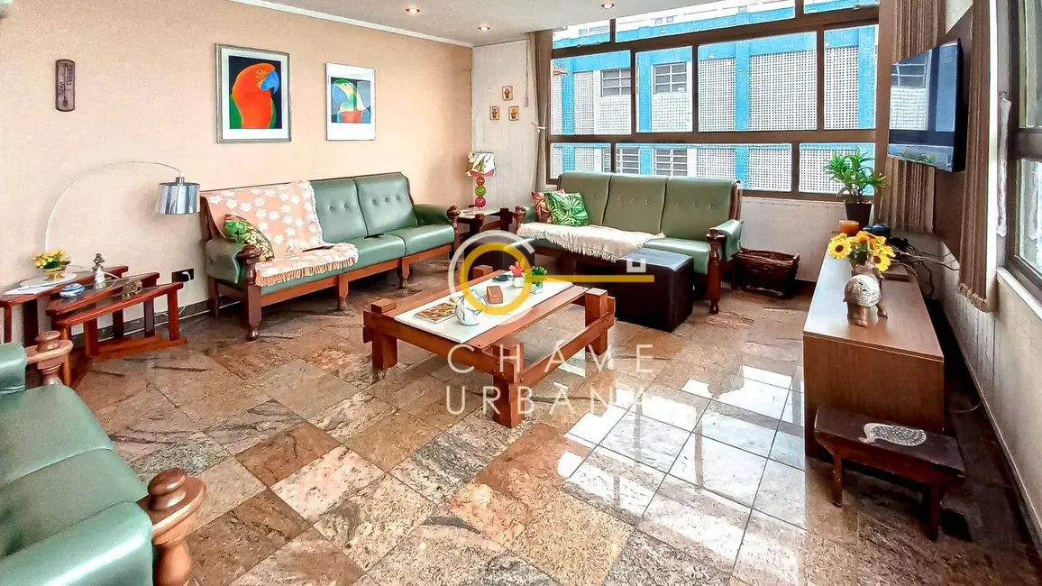 Apartamento com 2 quartos para alugar, 110m2 em Aparecida, Santos - SP - imagem 3 Foto 3 de Apartamento com 2 quartos para alugar, 110m2 em Aparecida, Santos - SP