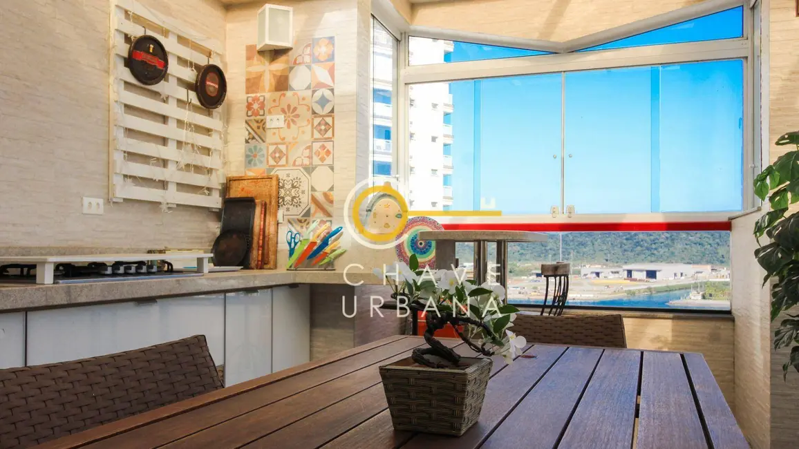 Foto 6 de Cobertura com 3 quartos à venda, 292m2 em Ponta da Praia, Santos - SP