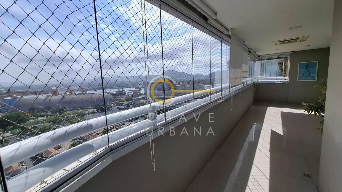 Foto 4 de Apartamento com 3 quartos para alugar, 180m2 em Ponta da Praia, Santos - SP