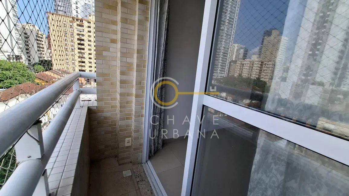 Foto 3 de Apartamento com 2 quartos para alugar, 102m2 em José Menino, Santos - SP