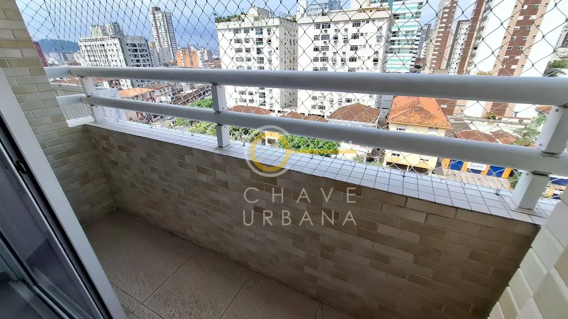 Foto 1 de Apartamento com 2 quartos para alugar, 102m2 em José Menino, Santos - SP