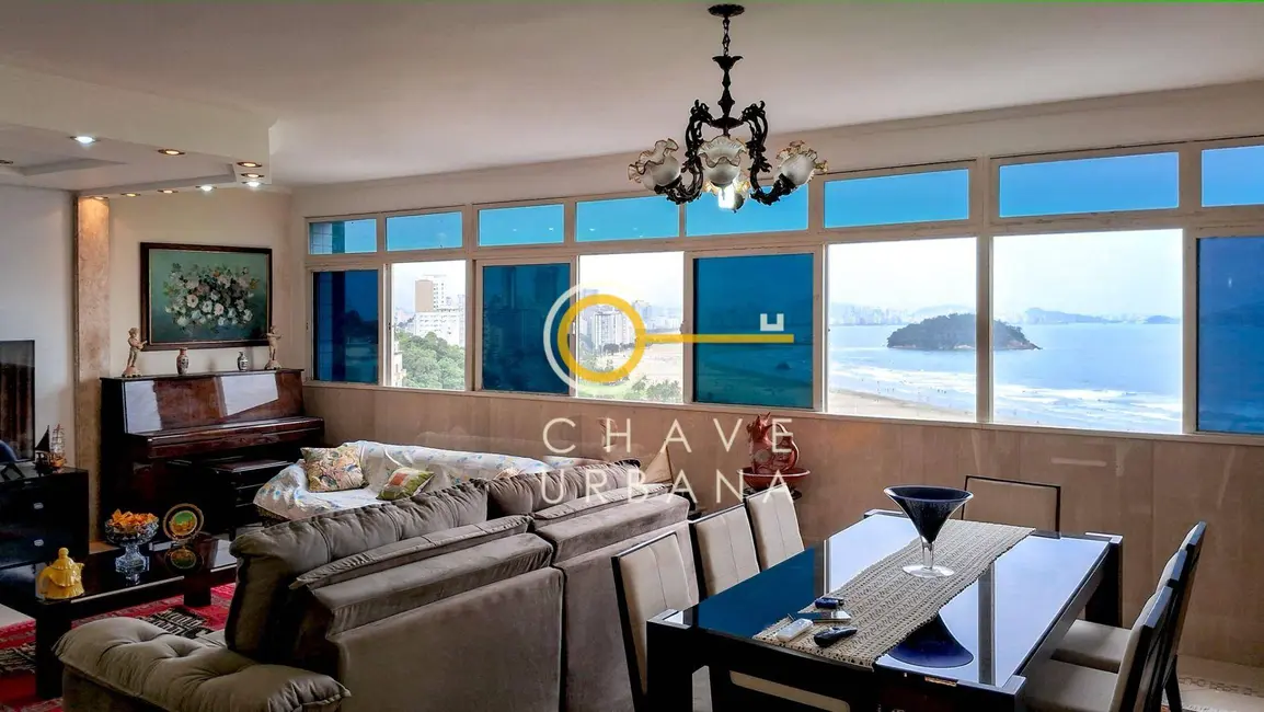 Foto 1 de Apartamento com 3 quartos à venda, 189m2 em Itararé, Sao Vicente - SP