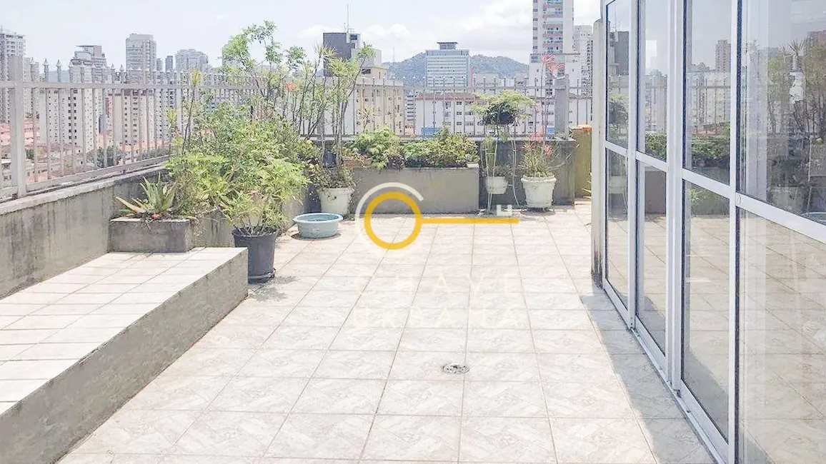 Foto 3 de Cobertura com 3 quartos à venda, 215m2 em Boqueirão, Santos - SP