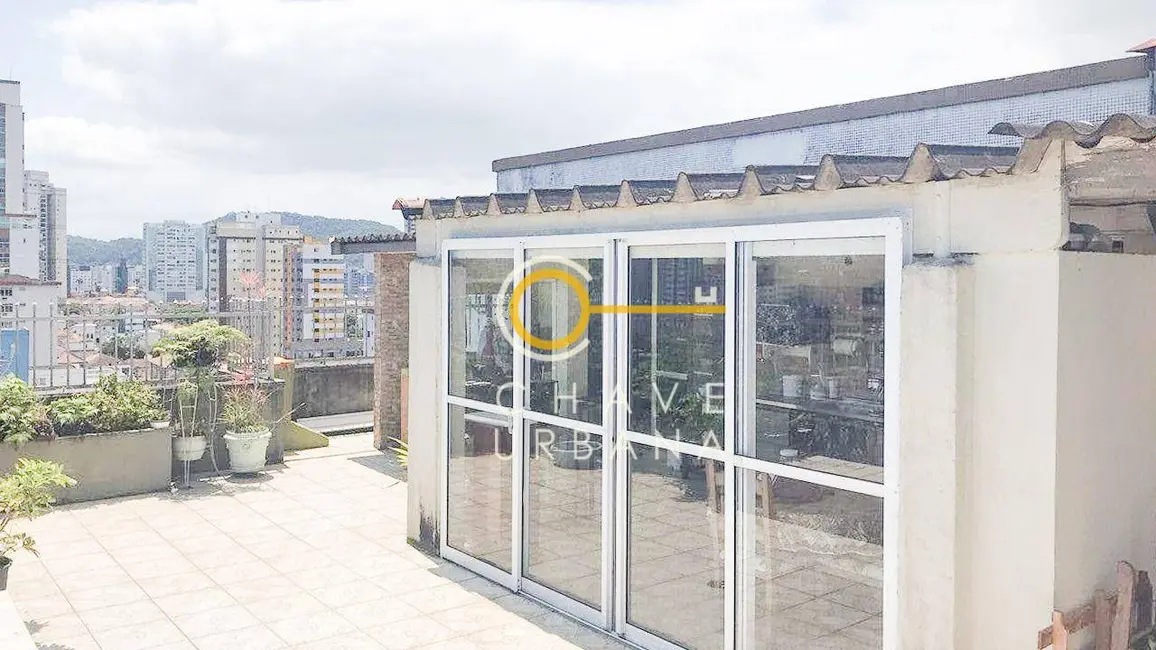 Foto 1 de Cobertura com 3 quartos à venda, 215m2 em Boqueirão, Santos - SP