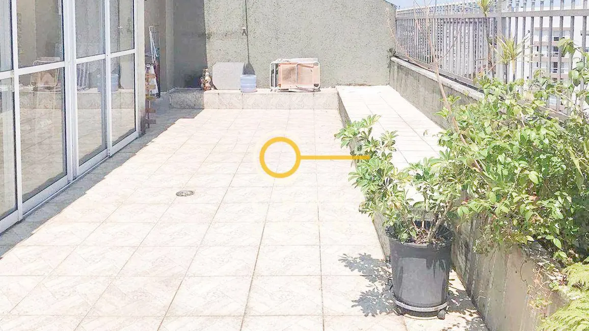 Foto 2 de Cobertura com 3 quartos à venda, 215m2 em Boqueirão, Santos - SP