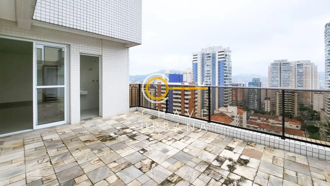 Foto 4 de Cobertura com 3 quartos à venda, 251m2 em Gonzaga, Santos - SP