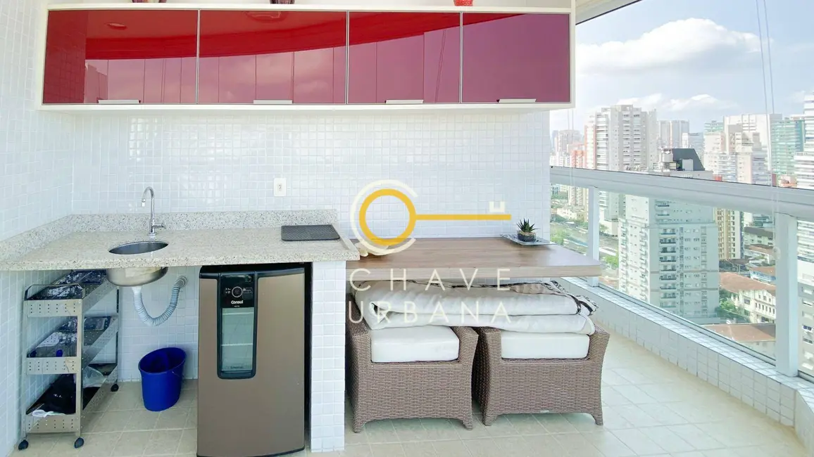 Foto 4 de Apartamento com 3 quartos à venda, 300m2 em Boqueirão, Santos - SP