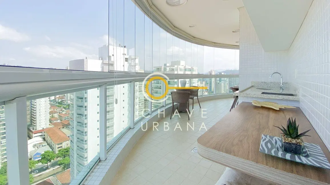 Foto 3 de Apartamento com 3 quartos à venda, 300m2 em Boqueirão, Santos - SP