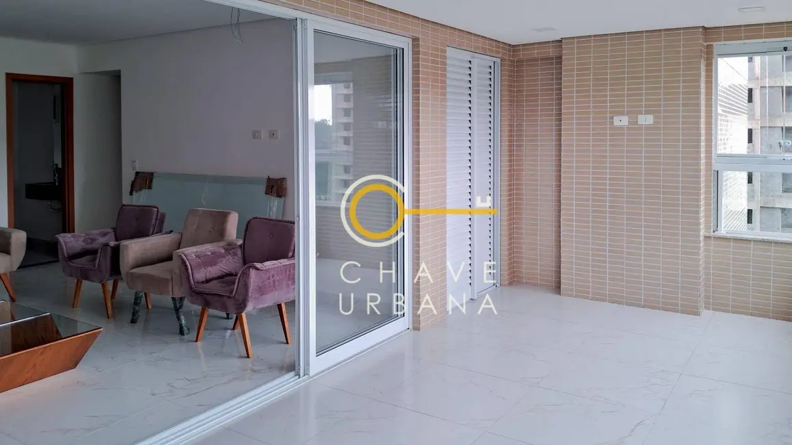 Foto 6 de Apartamento com 3 quartos à venda, 147m2 em Canto do Forte, Praia Grande - SP