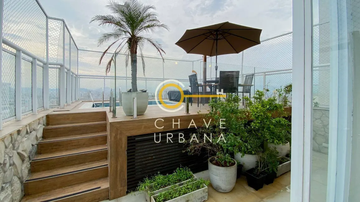 Foto 5 de Cobertura com 4 quartos à venda, 370m2 em Ponta da Praia, Santos - SP