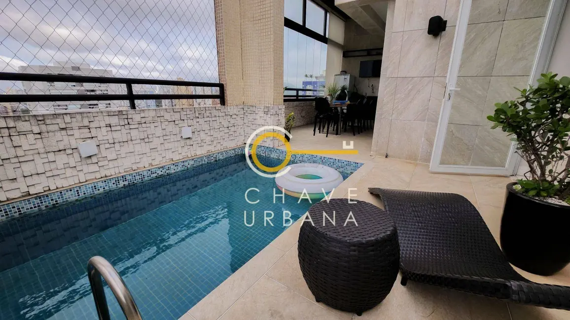 Foto 2 de Cobertura com 3 quartos à venda, 191m2 em Embaré, Santos - SP