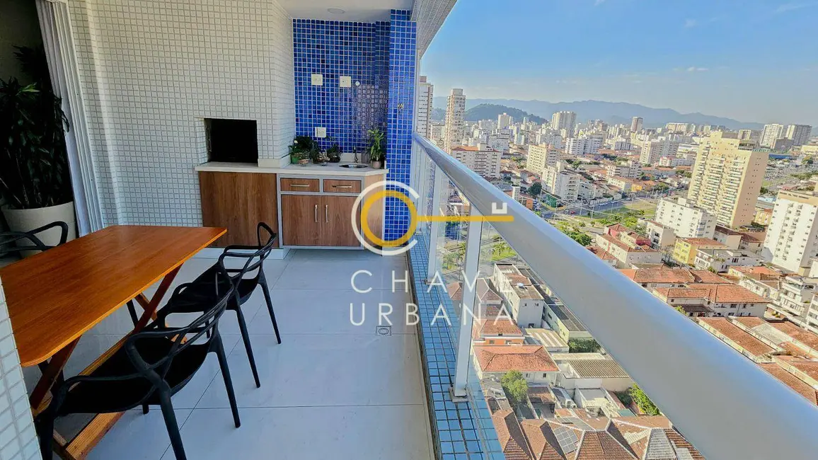 Foto 2 de Apartamento com 3 quartos à venda, 114m2 em Pompéia, Santos - SP