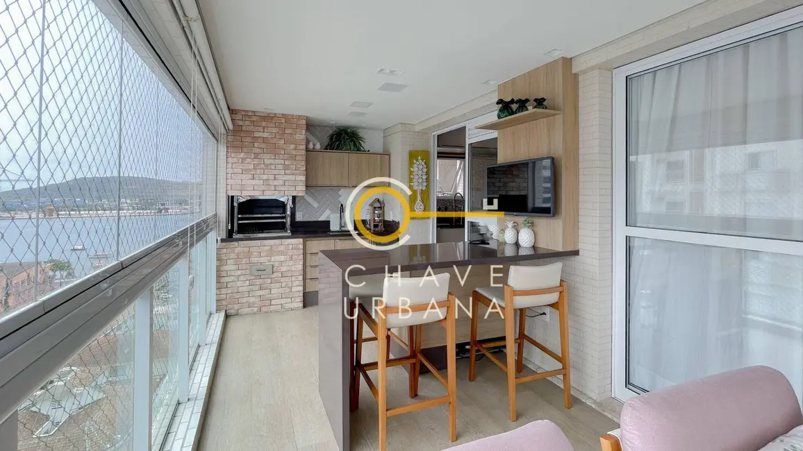 Foto 1 de Apartamento com 4 quartos à venda, 220m2 em Ponta da Praia, Santos - SP