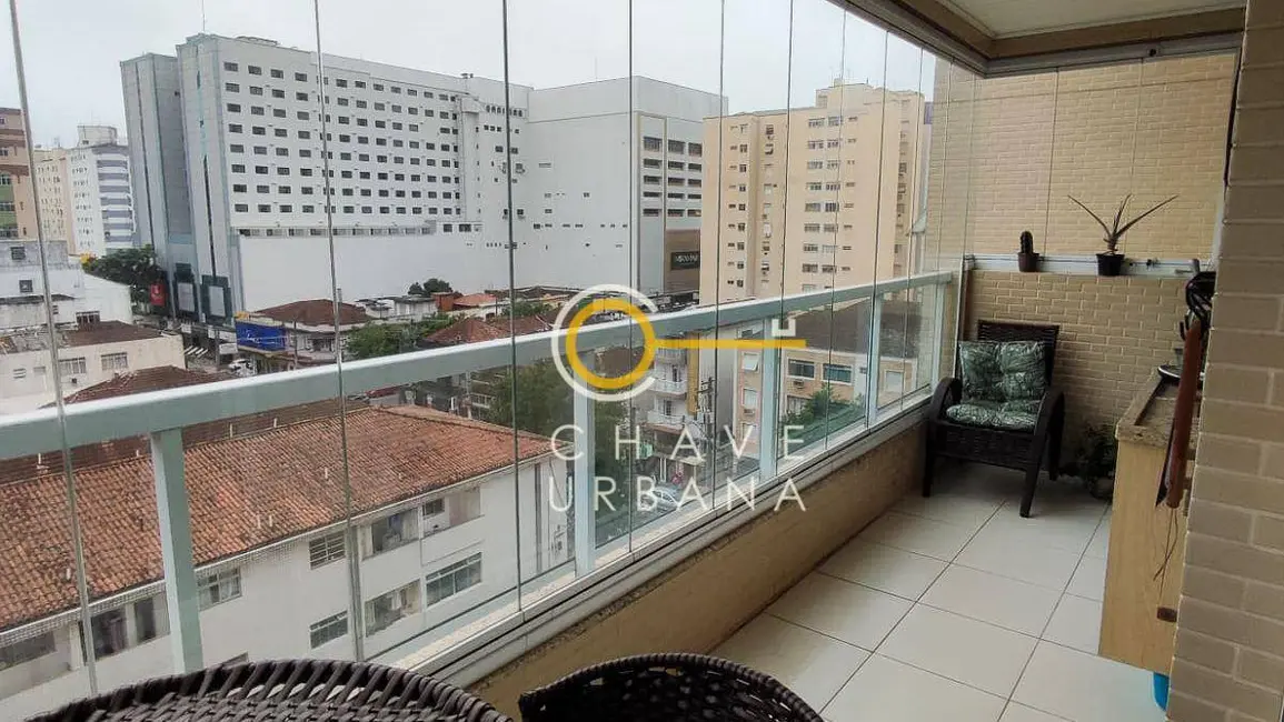 Apartamento com 2 quartos à venda, 115m2 em Gonzaga, Santos - SP - imagem 3 Foto 3 de Apartamento com 2 quartos à venda, 115m2 em Gonzaga, Santos - SP