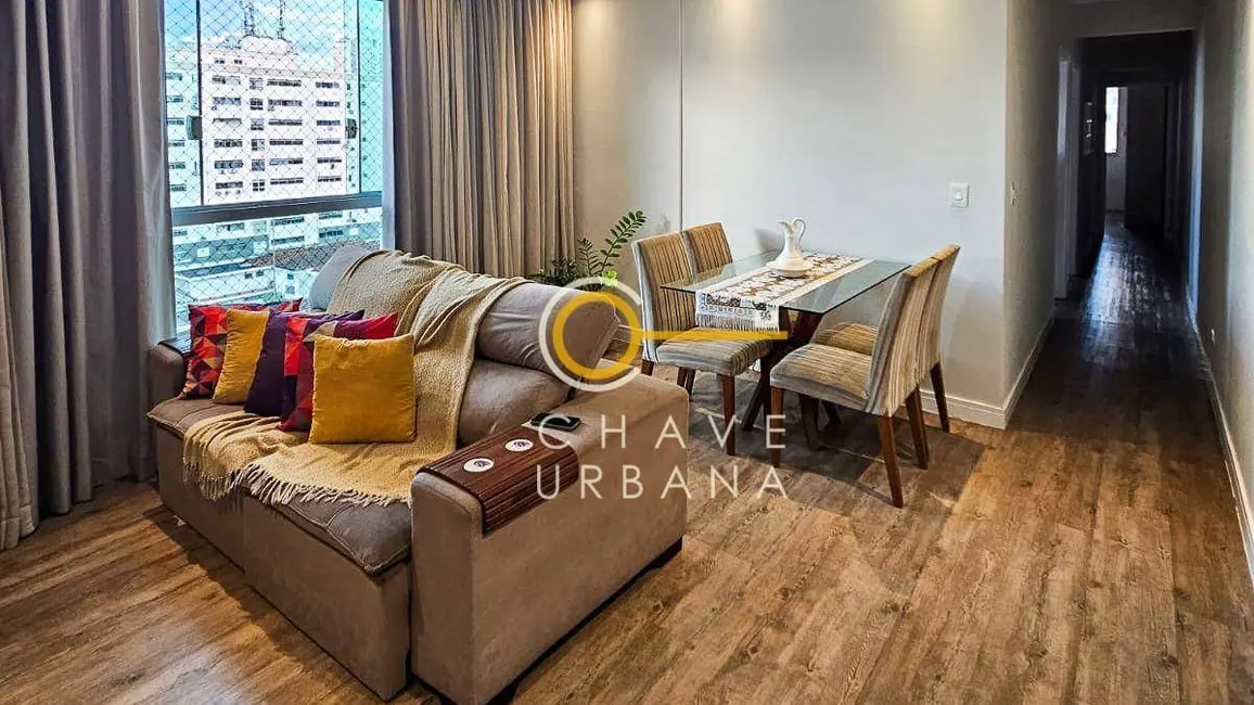 Foto 1 de Apartamento com 3 quartos à venda, 89m2 em Campo Grande, Santos - SP
