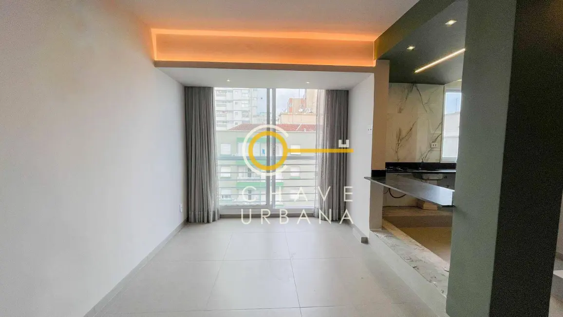 Foto 2 de Apartamento com 1 quarto à venda, 48m2 em Embaré, Santos - SP
